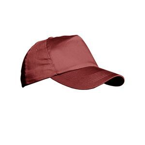 Result Unisex Plain Baseball Cap / Burgundy